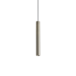 Żyrandol Ideal Lux Look Led Sp1 Round D30 H250 On-off Ottone 3000k  371108