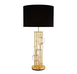 Decoration Home Lampa Stołowa Hilton Mosiądz