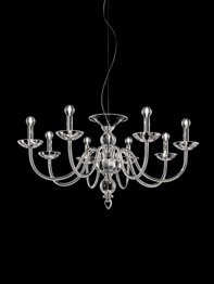 Oprawa sufitowa Italamp 388/8 transparentny