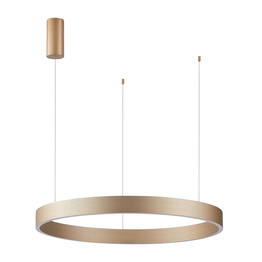 Lampa wisząca Italux PND-56215-080RPP-GD-3KS4K-TRDIMM Złota Brasco Down