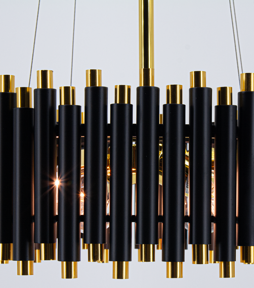 Lampa Wisząca Elem Narni 6235/4 BL TR