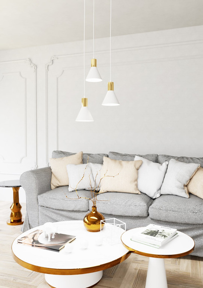 Lampa Wisząca Emibig Rosa 3 Prem Wh (1389/3PREM)