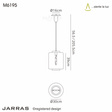 Lampa wisząca Mantra Jarras 6195