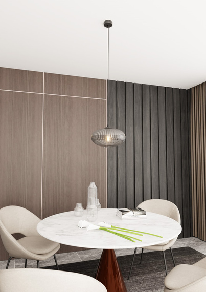 Lampa Wisząca Emibig Coco 1 Bl Grafit (1377/1)