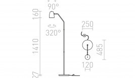 Lampa podłogowa Redlux Pragma R12989