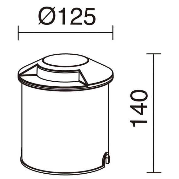 Oprawa najazdowa Novolux 645A-L0207A-04 Martina