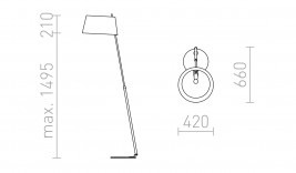 Lampa podłogowa Redlux Ritzy R12487