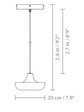 Lampa wisząca VITA Copenhagen Cassini 2361