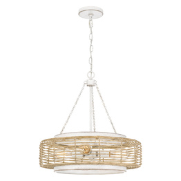 Żyrandol Elstead Lighting QZ-WAYLON-4P-AWH