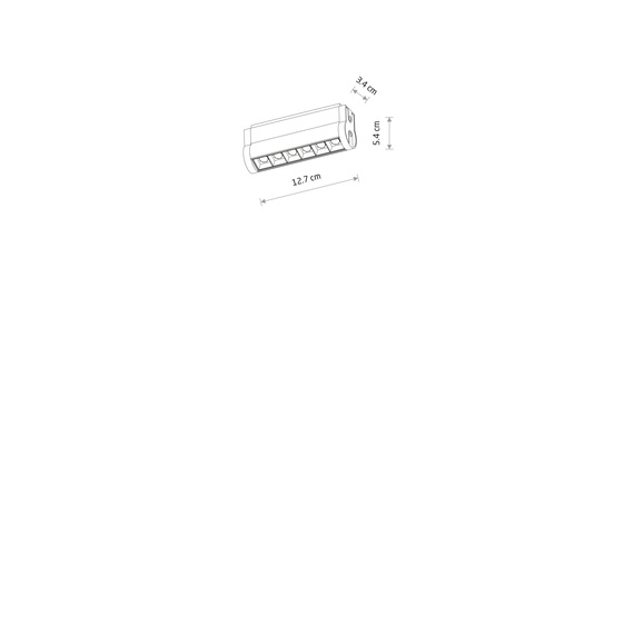 Lampa Szynowa Nowodvorski Ut-Lvm Focus Swing Led 6W 11335