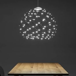 Lampa wisząca LED Sforzin Lamoi 40 cm czarna