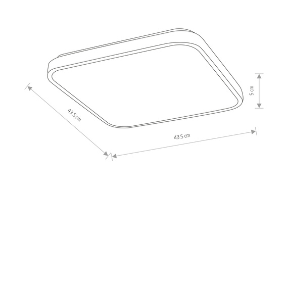 Nowodvorski Agnes Square Led Pro 10992 Plafon