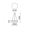 Vorada 908E-L0125B-RA Novolux Exo Zwis