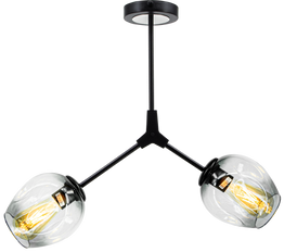 Lampa Wisząca Elem Boston 1962/2 BLACK - BL