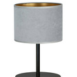 Lampka nocna HILDE LN1 BL GRAY czarny (1050/LN1) - Emibig