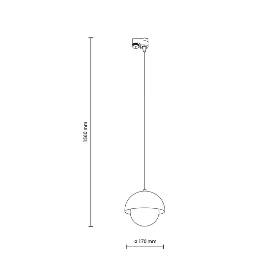 Lampa Do Szynoprzewodu TK Lighting Tracer 10648