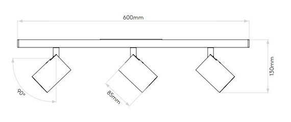 Plafon Astro Ascoli 1286013