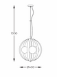 Lampa wisząca Zuma Line 1137 Nela
