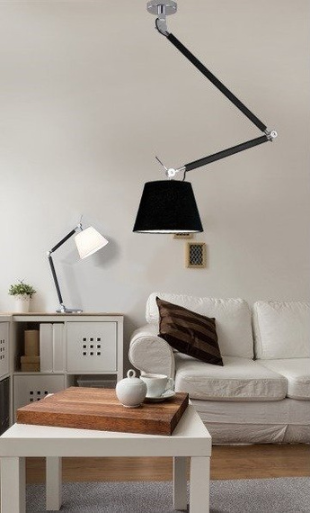 Zyta M  Lampa Wisząca Azzardo czarna