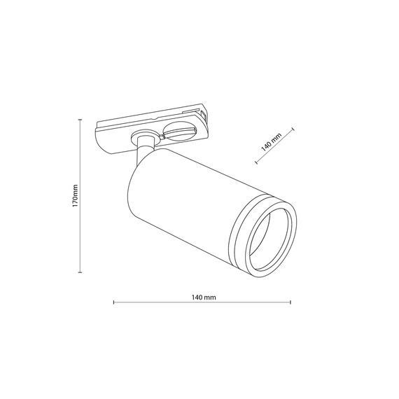 Lampa Do Szynoprzewodu TK Lighting Tracer 10029
