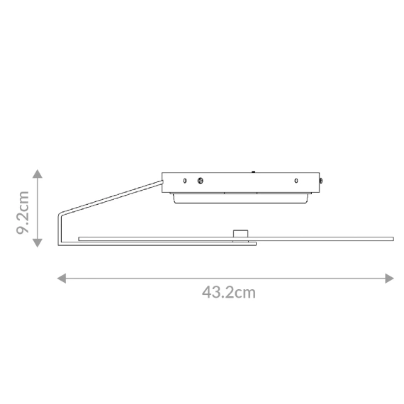 Lampa Sufitowa EUROfase Qn-Nuvola-F-M-Bg