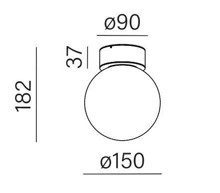  AQform Plafon Modern Ball 47000-M930-D0-00-13 Biały