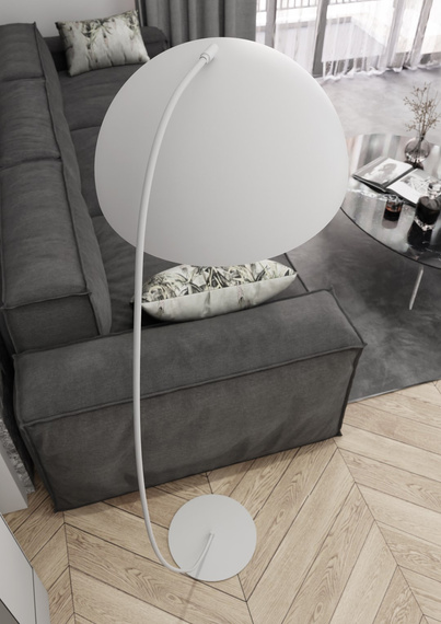 Lampa Stojąca Emibig Arcos Lp1 Wh White (1470/LP1)