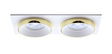 Oprawa wpuszczana w sufit Berella Light Suso 2 WH/GD BL5355