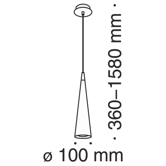 Lampa Wisząca Maytoni Nevill P318-PL-01-W