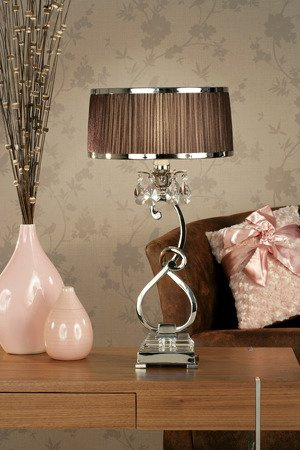 Lampa stołowa Oksana 63512 nickel