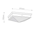 Lampa Sufitowa Alora Mood Qn-Cairo-F-M-Vbs-Cr