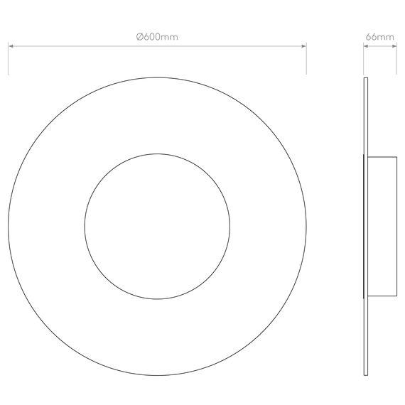 Oprawa Ścienna Astro Halftone 1425003