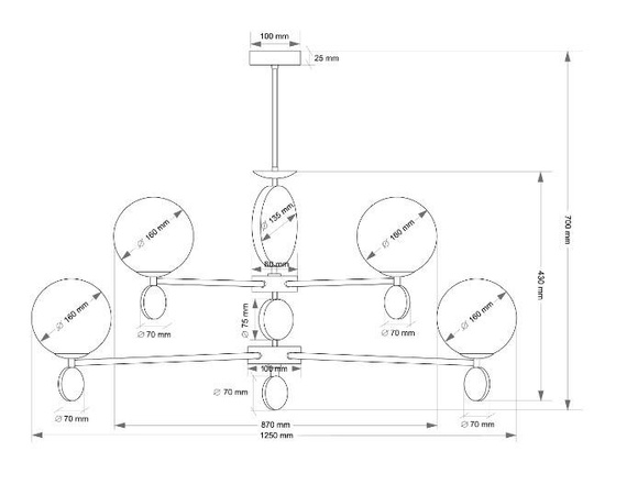 Kutek Dimaro DIM-ZWL-4(BN) Zwis