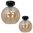Lampa Sufitowa Milagro Sofia MLP6575 Amber