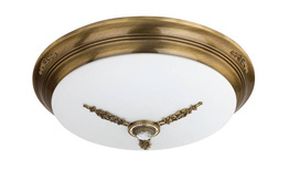 Plafon Kutek Bellagio BEL-PL-3(P)CR-OZ Patyna 60 cm