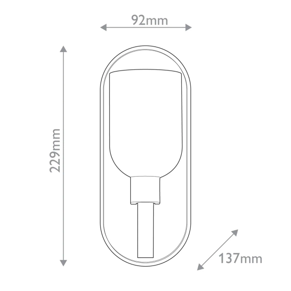 Oprawa Ścienna Alora Mood Qn-Lucian1-Ubz-Ar