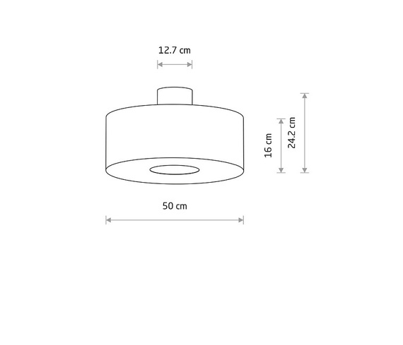 Lampa sufitowa Nowodvorski Amarela M 11658