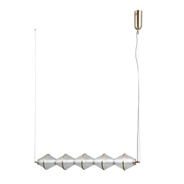 Italux Lampa wisząca Fuente PND-34395-5-HBR