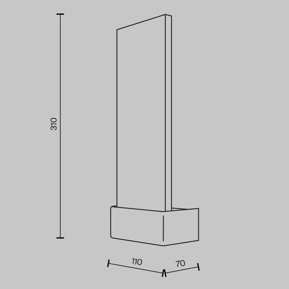 Lampa Ścienna Maytoni Ornate MOD318WL-L3BS3K