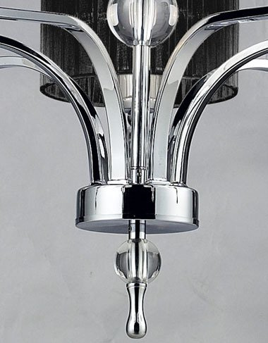 AZZARDO IMPRESS 7 1976-7P brązowy Lampa Wisząca AZ2902