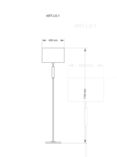 Kutek Mood Artu ART-LS-1(N) Lampa Stojąca