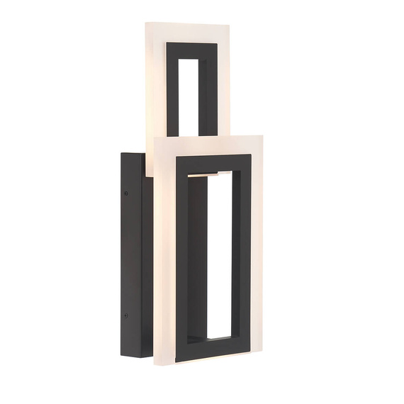 Eurofase Lampa ścienna QN-INIZIO-1W-BK Inizio
