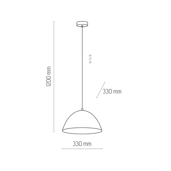 TK Lighting Oprawa wisząca Faro 3192 