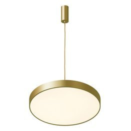 Nowoczesna złota lampa wisząca LED Orbital 40 cm Italux