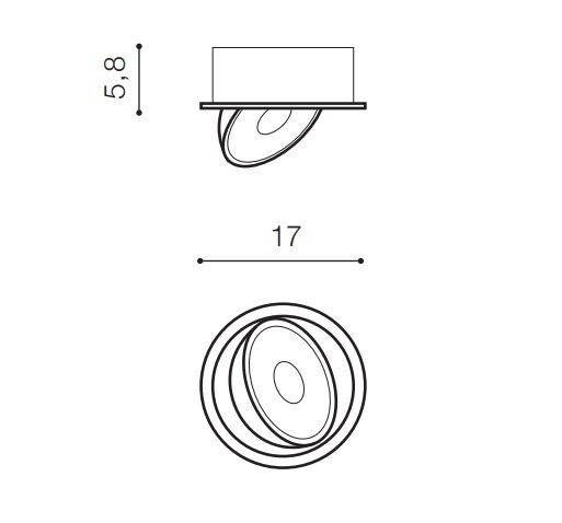 Oprawa Wpuszczana Azzardo Toronto AZ4063 Czarna