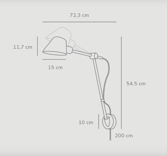 Nordlux 2020455003 Lampa ścienna Stay