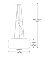 Zuma Line CRYSTAL P0076-06X Lampa Wisząca