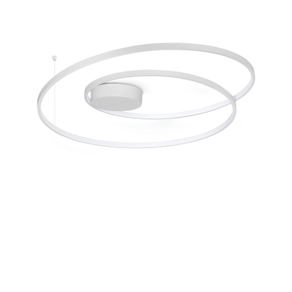 Ideal Lux Oz Pl D080 On-off Bianco 3000k 352459 Plafon