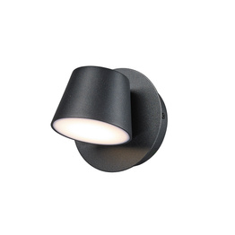 Lampa Ścienna Italux Kuola MB1350-1 BK