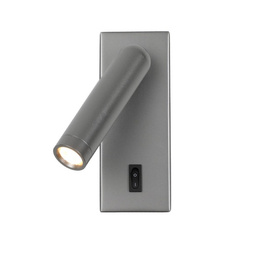 Italux WL-46376-1-GR Lampa ścienna Nova